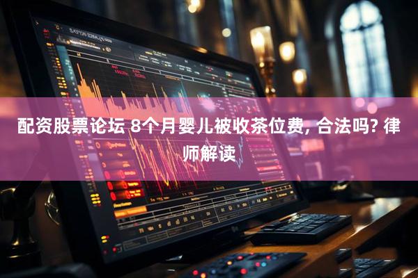 配资股票论坛 8个月婴儿被收茶位费, 合法吗? 律师解读